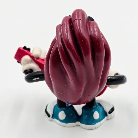 Vintage 1987 California Raisins Figurines Orange Sunglasses and Shoes Guitar Pla - Picture 14 of 16